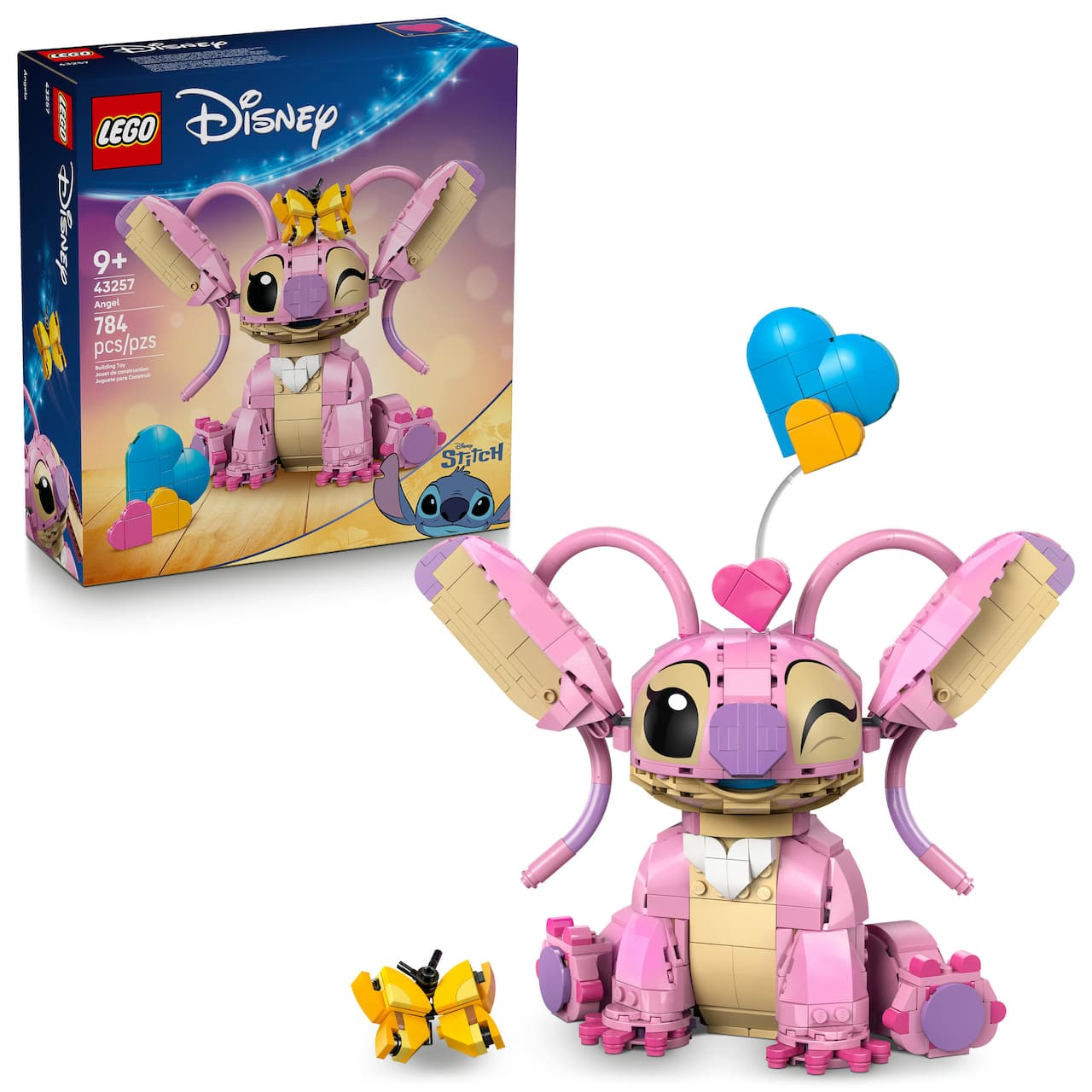 LEGO® Disney Angel Lilo & Stitch Building Toy for Girls, Boys and Kids 43257